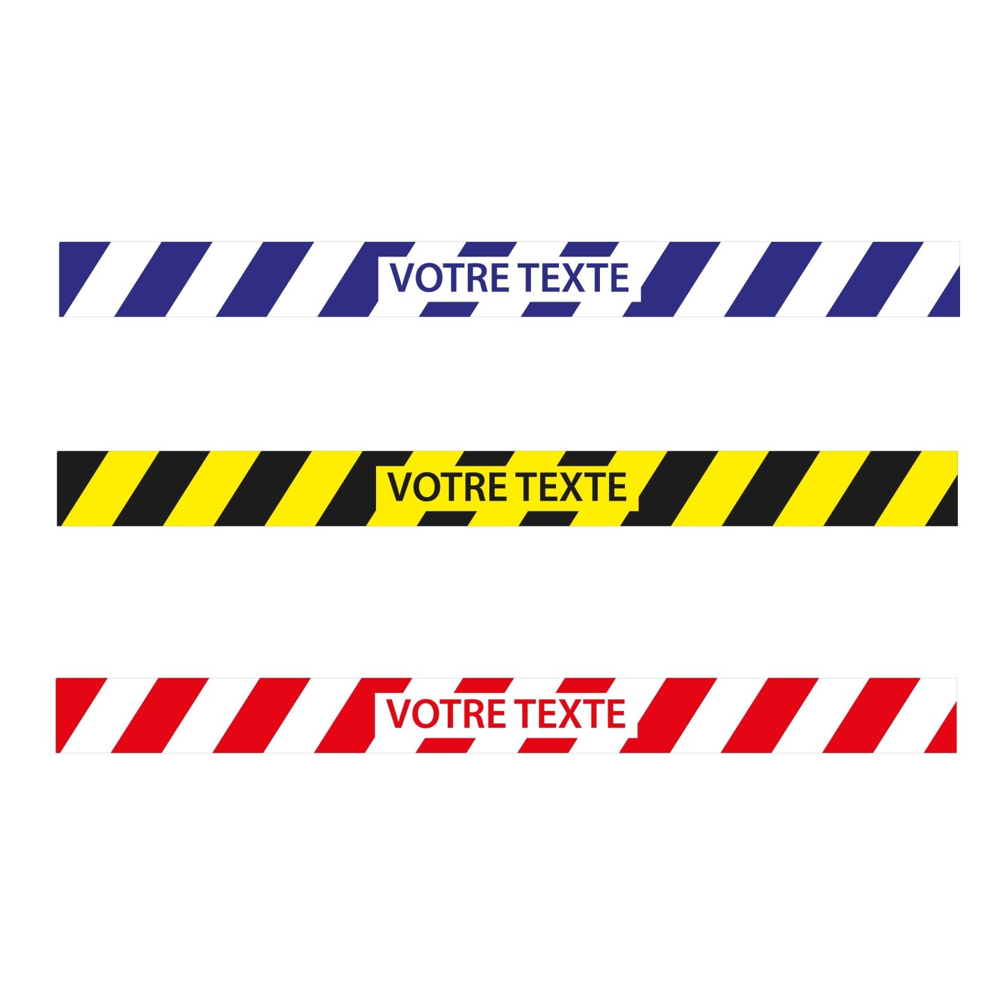 Bandes de sol VOTRE TEXTE