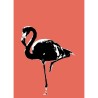 Flamand Rose avec filtre Andy Warhol