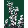 Tiges de feuilles avec filtre Andy Warhol