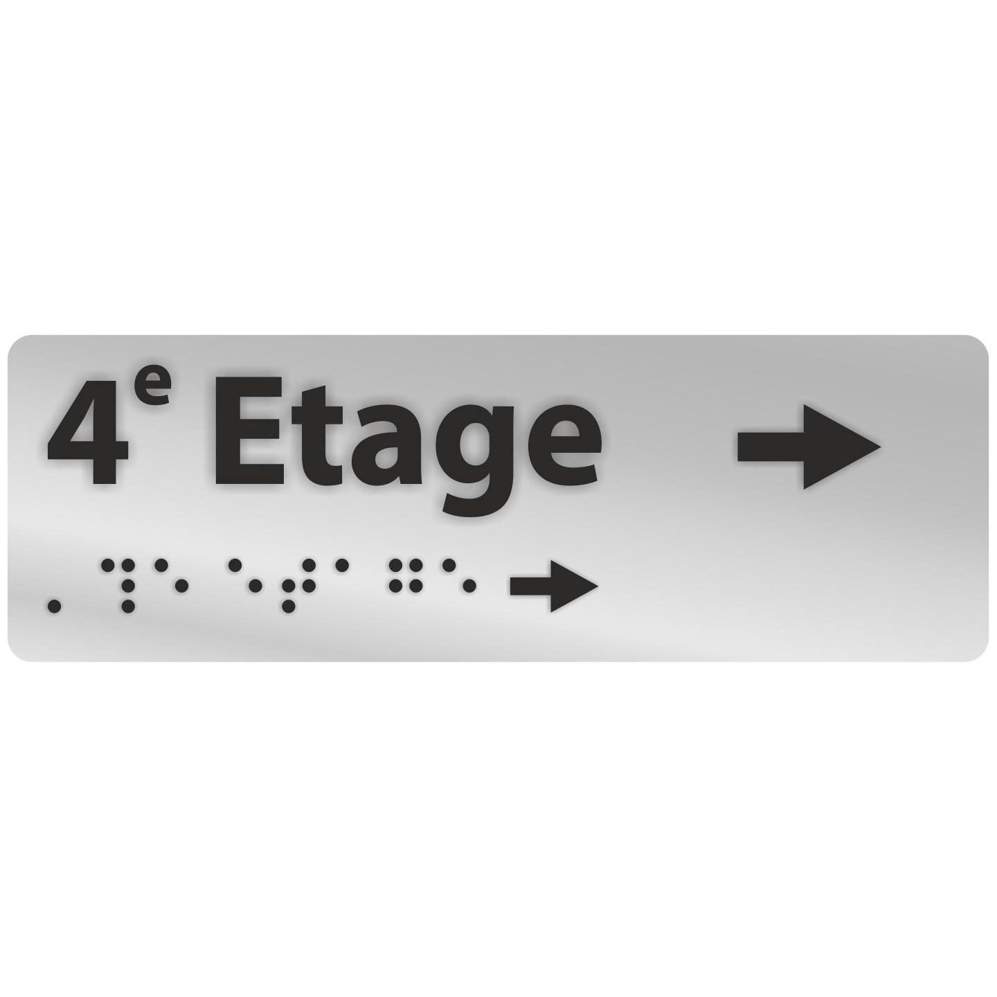 Manchon braille et relief 3e étage
