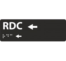 Manchon braille et relief : RDC