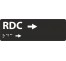 Manchon braille et relief RDC