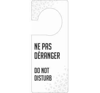 Accroche-portes personnalisés, pancartes imprimées pour porte