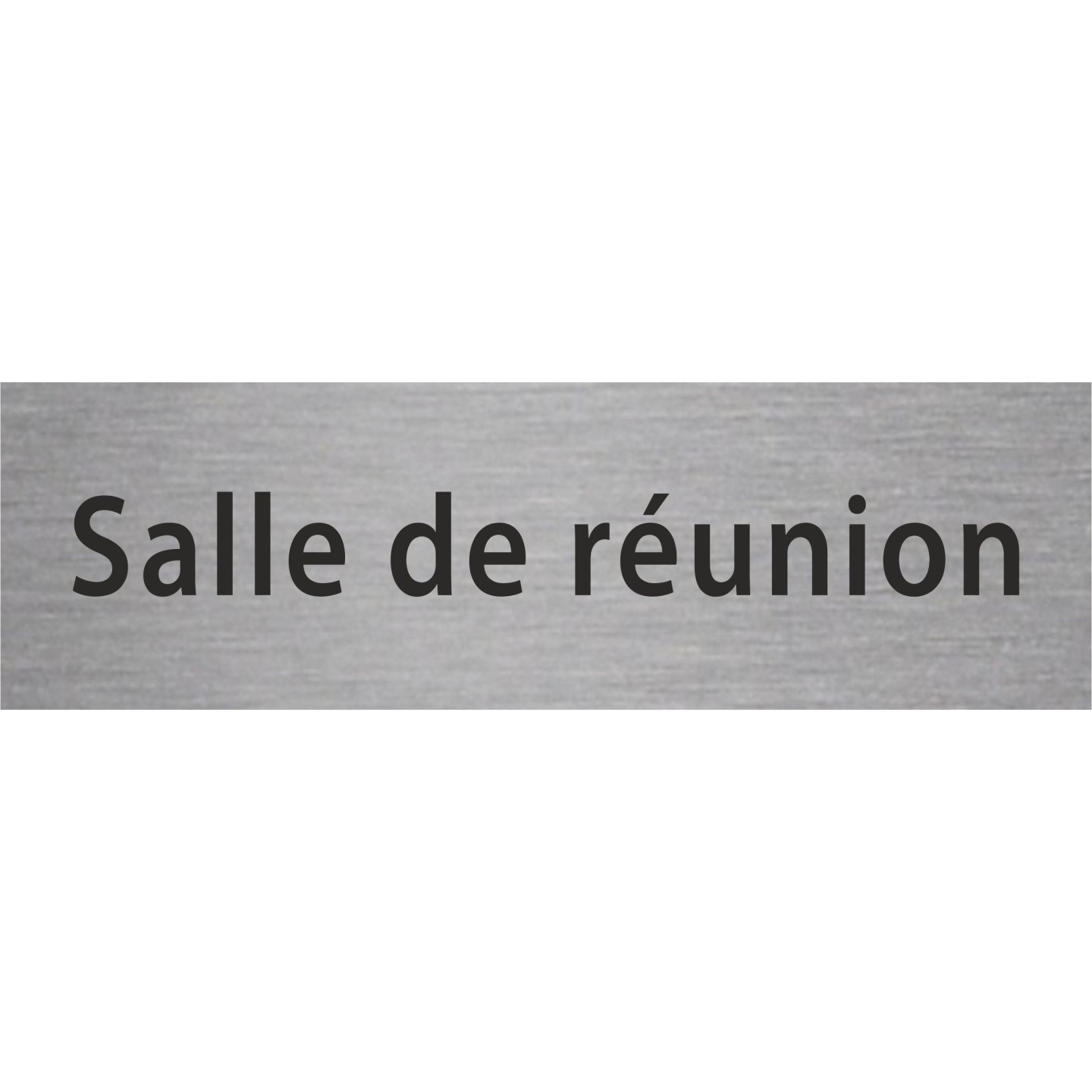Plaque porte avec relief   "Salle de réunion"