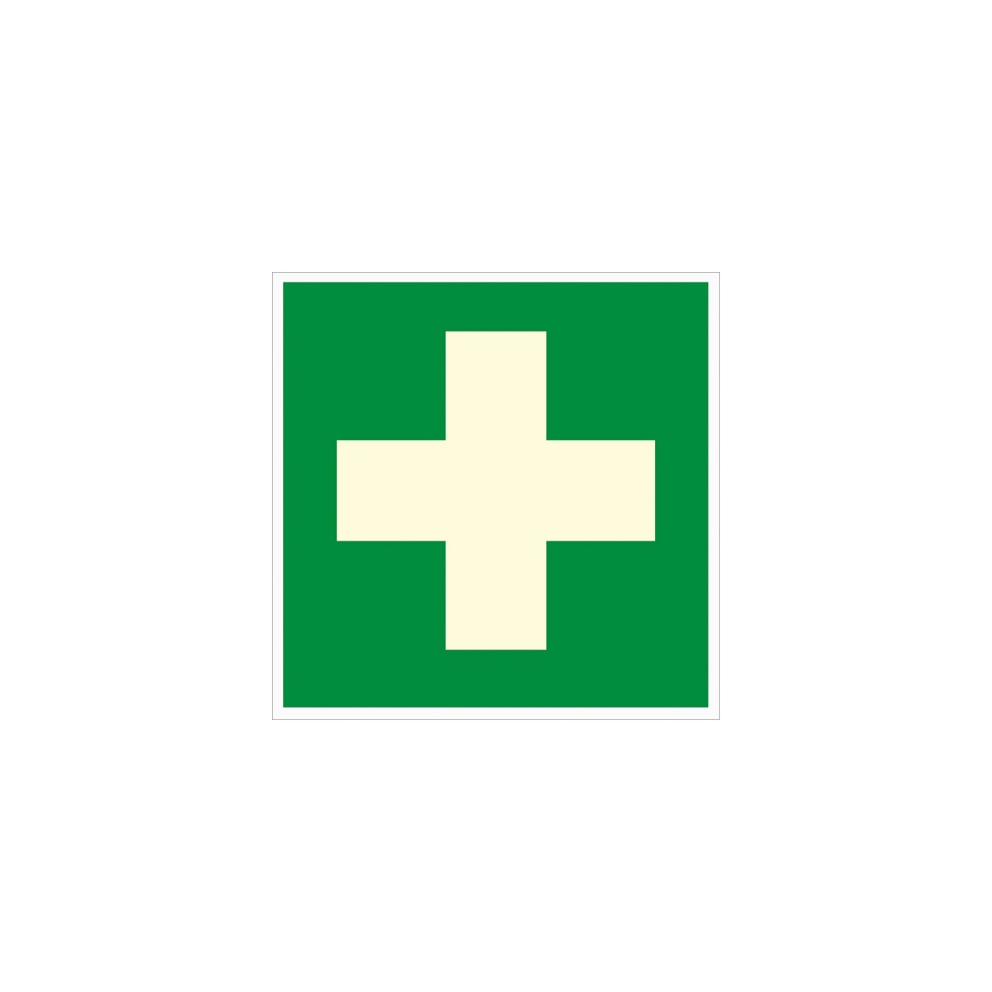 Panneau Centre soins en PVC photoluminescent rigide