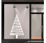 Sticker sapin pour vitrine n°15 "le joyeux"