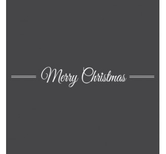 Sticker pour vitrine "Merry Christmas"