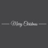 Sticker pour vitrine "Merry Christmas"