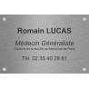 Plaque professionnelle Médecin