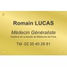 Plaque professionnelle Médecin