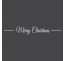 Sticker pour vitrine "Merry Christmas"