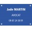 Plaque professionnelle Avocat