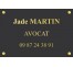 Plaque professionnelle Avocat