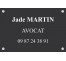 Plaque professionnelle Avocat