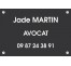 Plaque professionnelle Avocat