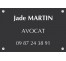 Plaque professionnelle Avocat