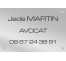 Plaque professionnelle Avocat