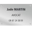 Plaque professionnelle Avocat