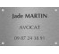 Plaque professionnelle Avocat