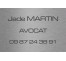 Plaque professionnelle Avocat