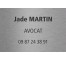 Plaque professionnelle Avocat