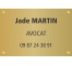 Plaque professionnelle Avocat