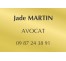 Plaque professionnelle Avocat