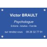 Plaque professionnelle Psychologue