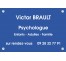 Plaque professionnelle Psychologue