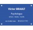 Plaque professionnelle Psychologue