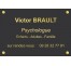 Plaque professionnelle Psychologue