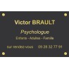 Plaque professionnelle Psychologue