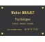 Plaque professionnelle Psychologue