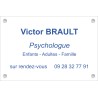 Plaque professionnelle Psychologue
