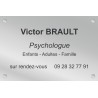Plaque professionnelle Psychologue