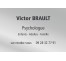 Plaque professionnelle Psychologue