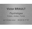 Plaque professionnelle Psychologue