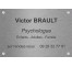 Plaque professionnelle Psychologue