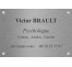 Plaque professionnelle Psychologue