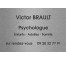 Plaque professionnelle Psychologue