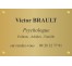 Plaque professionnelle Psychologue
