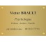 Plaque professionnelle Psychologue