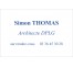 Plaque professionnelle Architecte