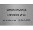 Plaque professionnelle Architecte