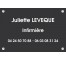 Plaque professionnelle Infirmier(e)