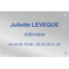 Plaque professionnelle Infirmier(e)