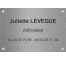 Plaque professionnelle Infirmier(e)