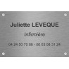Plaque professionnelle Infirmier(e)