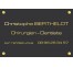 Plaque professionnelle Chirurgien dentiste