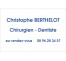 Plaque professionnelle Chirurgien dentiste